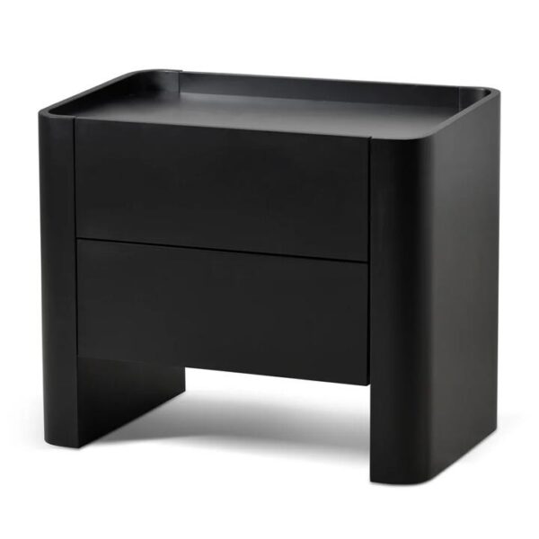 Latonya Bedside Table - Matte Black by Interior Secrets - AfterPay Available