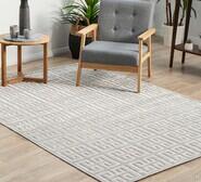 Lays 400 X 300Cm Wave Rectangle Rug Grey Extra Extra Large