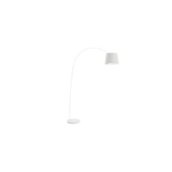 Leo Modern Contemporary Arc Floor Lamp Light - Matte Black