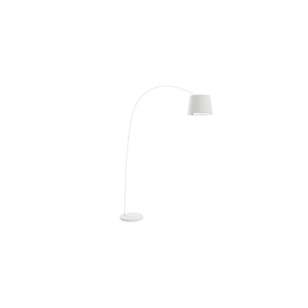 Leo Modern Contemporary Arc Floor Lamp Light - Matte Black