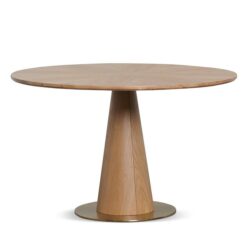 Leonardo 1.2m Round Dining Table - Natural by Interior Secrets - AfterPay Available