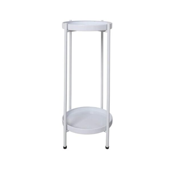 Levede 2 Tiers Plant Stand Outdoor Indoor Metal Flower Pot Rack Garden Shelf