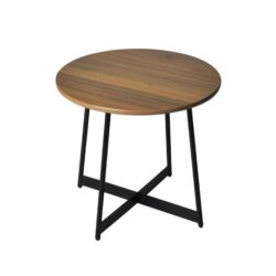 Levede Bedside Tables Side Table Nightstand Storage Steel Legs Industrial Brown