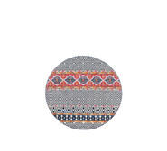 Lita 200 X 200Cm Colour Nomadic Round Rug Multi Extra Large