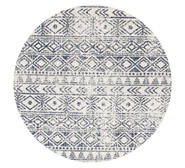 Lita 240 X 240Cm Round Rug Blue Extra Extra Large