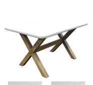 Lleyton Terrazzo Dining Table White