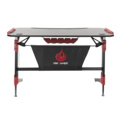Maestro Furniture Unigamer RGB Gaming Working Office Desk - Red