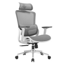 Maestro Furniture Vivian High Back Full Mesh Ergonomic Computer Working Office Chair Grey