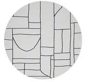 Mapa Round Rug Neutral Large
