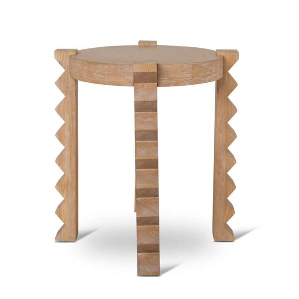 Maria Round Side Table - Natural by Interior Secrets - AfterPay Available
