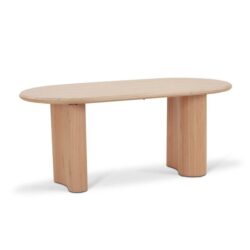 Marino 1.8m Oval Dining Table - Natural by Interior Secrets - AfterPay Available