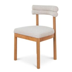Maron Dining Chair - Coastal Beige by Interior Secrets - AfterPay Available