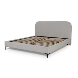 Meredith Queen Bed Frame - Clay Grey by Interior Secrets - AfterPay Available