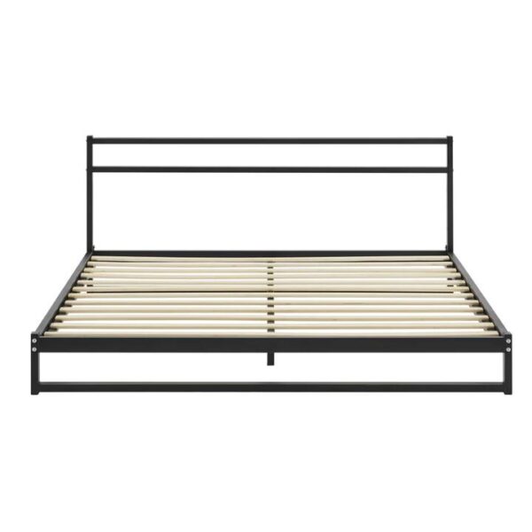 Michelle Metal Bed Frame Black - Single