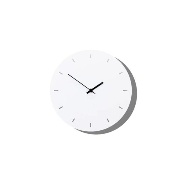 Minimal 25cm Wall Clock - White by Interior Secrets - AfterPay Available