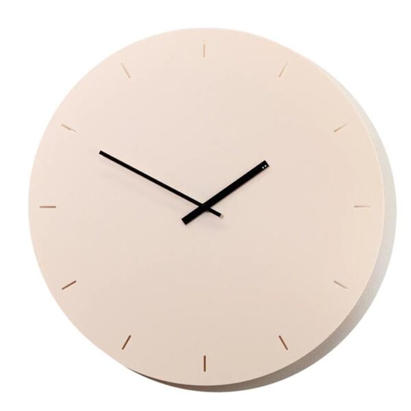 Minimal 49cm Wall Clock - Almond Cream by Interior Secrets - AfterPay Available
