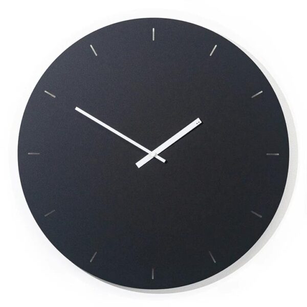 Minimal 49cm Wall Clock - Black by Interior Secrets - AfterPay Available