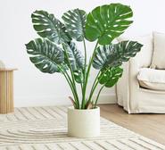 Monstera Artificial Plant Green