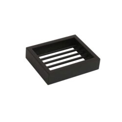 Montangna Stainless Steel Soap Basket Dish - Matte Black