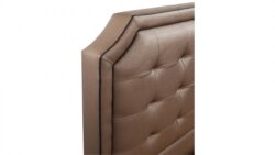 Montreal custom upholstered bed frame with choice of storage base