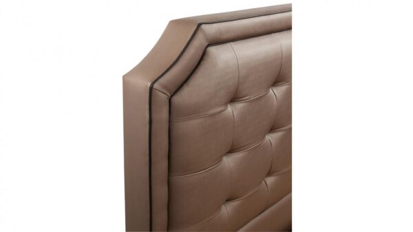 Montreal custom upholstered bed frame with choice of storage base