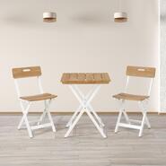 Moscow Outdoor Bistro Set White