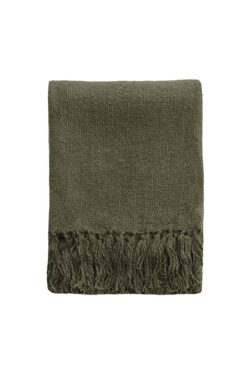 Mulberi Serenade Throw - Olive by Interior Secrets - AfterPay Available