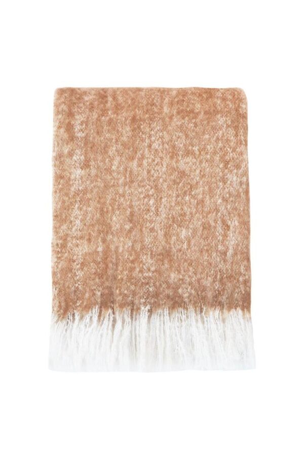 Mulberi Sorrento Wool Blend Throw - Clay by Interior Secrets - AfterPay Available