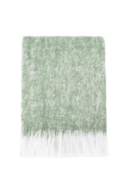 Mulberi Sorrento Wool Blend Throw - Sage by Interior Secrets - AfterPay Available