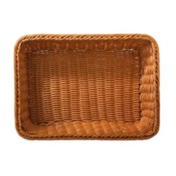 NNEOBA Faux Rattan Kitchen Storage and Fruit Basket