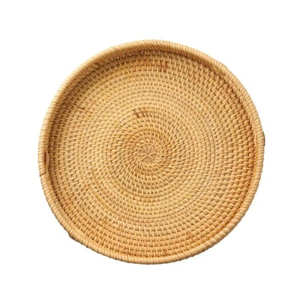 NNEOBA Handwoven Rattan Wicker Storage Basket