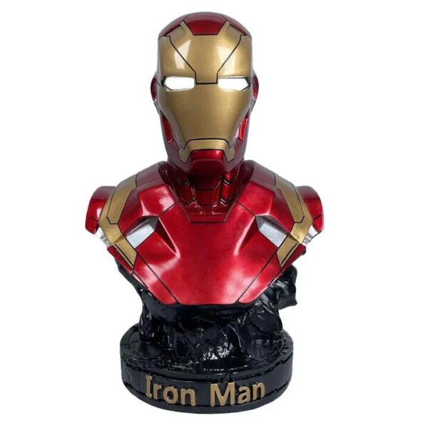 NNEOBA Iron Man Bust Anime Figure Statue