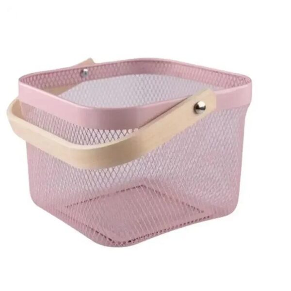 NNEOBA Multifunctional Hollow Stainless Steel Storage Basket