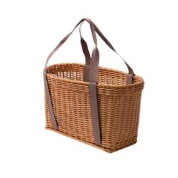 NNEOBA Rattan-Like Portable Storage Basket for Picnic