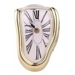 NNEOBA Surreal Melting Distorted Wall Clock - Inspired by Salvador Dali's "The Persistence of Memory