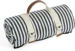 NNEOBA Waterproof Picnic Blanket with Carry Strap for Outdoor Activities