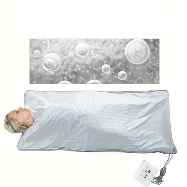 NNETM Far Infrared Sauna Blanket for Slimming & Detox(White)