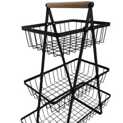 NNETM Foldable Harvest Time Fruit Basket