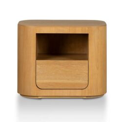 Navin Bedside Table - Dusty Oak by Interior Secrets - AfterPay Available