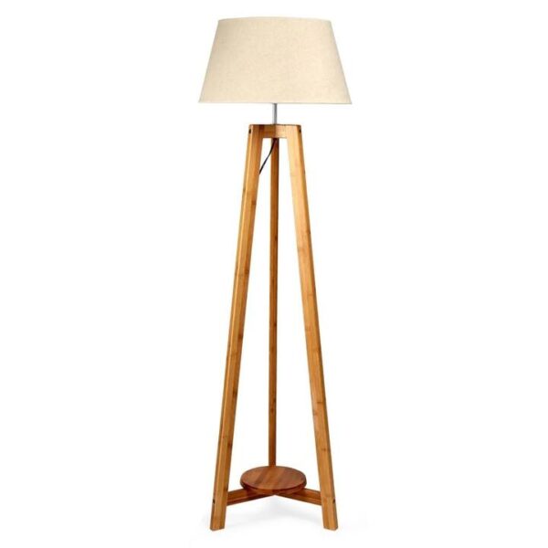 New Oriental Diogo Classic Tripod Floor Lamp - Natural