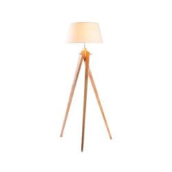 New Oriental Rosalyn Classic Tripod Floor Lamp - Natural