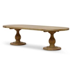 Nihal 3m Dining Table - Natural by Interior Secrets - AfterPay Available