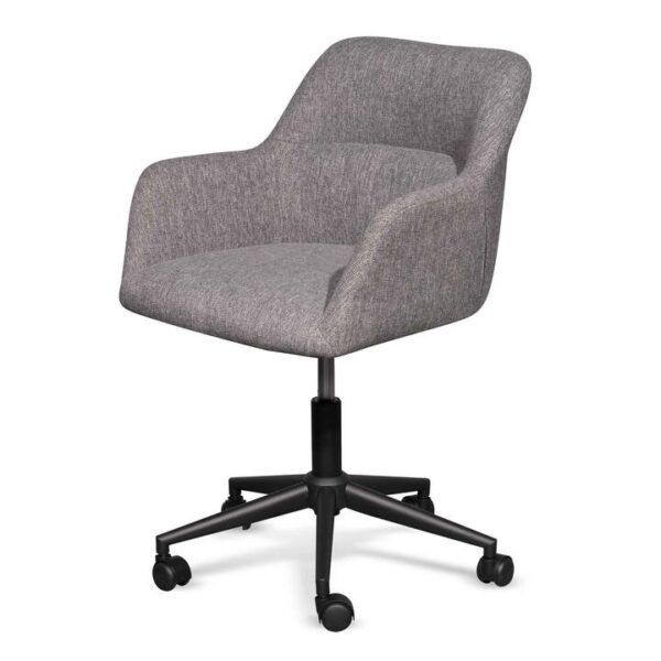 Osian Fabric Office Chair - Lead Grey by Interior Secrets - AfterPay Available