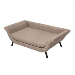 PaWz Pet Sofa Bed Raised Elevated Soft Lounge Couch Wooden Frame Heavy Duty