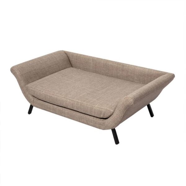 PaWz Pet Sofa Bed Raised Elevated Soft Lounge Couch Wooden Frame Heavy Duty