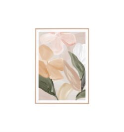 Painterly Flowers I Wall Art Print by Interior Secrets - AfterPay Available