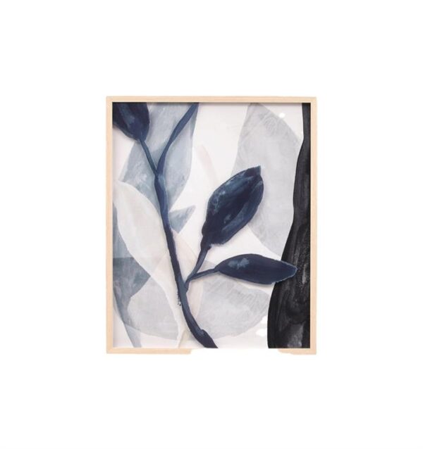 Painterly Leaves II Wall Art Print by Interior Secrets - AfterPay Available