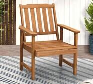 Paz Outdoor Armchair Brown