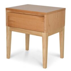Penley Bedside Table - Natural Oak by Interior Secrets - AfterPay Available