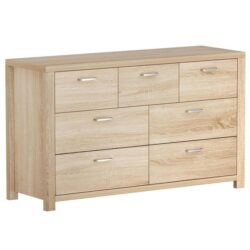 Pine Effect 7-Drawer Chest